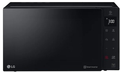 Микроволновая печь LG MS-2535GIS 
Отдельно стоящая микроволновая печь 
Объем 25 л 
Мощность 1000 Вт 
Инверторная электронное управление 
Сенсорная панель 
Дисплей 
Инверторное управление мощностью 
Защита от детей
