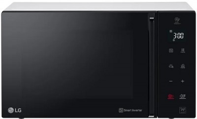 Микроволновая печь LG MS-2595FISW 
отдельно стоящая микроволновая печь
объем 25 л
мощность 1150 Вт
инверторная
электронное управление
сенсорная панель
дисплей
инверторное управление мощностью
система равномерного распределения микроволн
защита от детей
