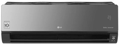 Сплит-система LG AC12BQ 
Инверторная настенная сплит-система 
Обогрев и охлаждение 
Мощность охлаждения 3500 Вт / обогрева 4000 Вт 
Режим вентиляции, поддержания температуры, ночной, осушения воздуха 
Потребляемая мощность при охлаждении 1080 Вт / обогреве 1050 Вт 
Генератор анионов 
Управление с пульта и со смартфона (wi-fi) 
Энергоэффективность A++ класса 
Уровень шума внутреннего блока 19 дБ - 41 дБ
