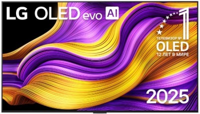 Телевизор LG OLED83G5RLA.ARUG Модель 2025 года 
Диагональ 83"
Улучшенная визуализация и объемный звук благодаря ИИ-процессору alpha 11 Gen2
Частота обновления 120Гц (VRR 165Гц)