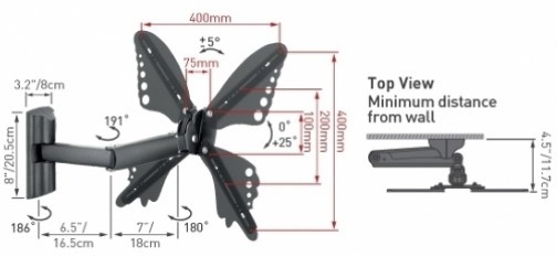 Кронштейн для телевизоров barkan 34B