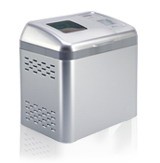 Хлебопечь LG HB-1002CJ Хлебопечь с упроченным покрытием корпуса, большим удобным дисплеем, 
сенсорным управлением и таймером отложенного запуска для приготовления 
хлеба, джема и теста.