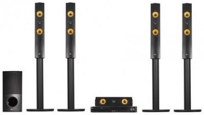 Домашний кинотеатр LG LHB 755 домашний кинотеатр c Blu-Ray 
акустика 5.1 
поддержка Blu-ray 3D 
суммарная мощность колонок 1200 Вт 
воспроизведение с USB 
выход HDMI 
подключение к сети по Ethernet 
поддержка MKV, MPEG4