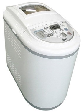 Хлебопечь LG HB-207JE 
вес выпечки 900 г
вес выпечки регулируется
выпечка в форме буханки
выбор цвета корочки
6 автоматических программ
быстрая выпечка
варка джема
