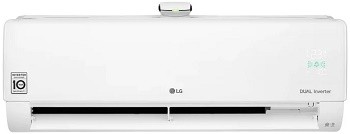 Кондиционер LG AP09RT 
обогрев и охлаждение помещений до 25м²
режим вентиляции, поддержания температуры, осушения воздуха
генератор анионов
мощность охлаждения 3700 Вт / обогрева 4100 Вт
управление с пульта и со смартфона (wi-fi)
энергоэффективность A++ класса
уровень шума внутреннего блока 21 дБ - 47 дБ
