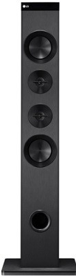 Музыкальный центр LG FJ1 
общая мощность RMS 100 Вт
 фронтальный динамик 25 Вт 
2, сабвуфер 50 Вт
Bluetooth
аудиовход
USB
 FM тюнер
