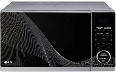 Микроволновая печь LG MH-6353HDJ 
отдельно стоящая микроволновая печь
объем 23 л
мощность 800 Вт
гриль
электронное управление
сенсорная панель
дисплей
система равномерного распределения микроволн
защита от детей
