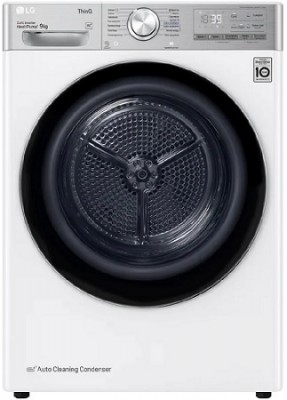 Сушильная машина LG DC90V9V9E Тип загрузки	фронтальная
Максимальная загрузка	9 кг
Установка	отдельно стоящая, в колонну
Тип сушки	конденсационная с тепловым насосом
ШхГхВ	600х690х850 мм

