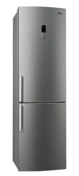 Холодильник LG GA-B439 BMQA 
LG Total No Frost
холодильник с морозильником
отдельно стоящий
двухкамерный
класс A
морозильник снизу
зона свежести
общий объем 334 л
