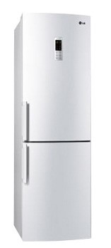 Холодильник LG GA-B439 BVQA 
LG Total No Frost
холодильник с морозильником
отдельно стоящий
двухкамерный
класс A
морозильник снизу
зона свежести
общий объем 334 л
