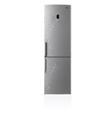 Холодильник LG GA-B489EVSP Двухкамерный холодильник LG Total No Frost с линейным компрессором. Высота 200см. Цвет серебристый с узором.Внешний светодиодный сенсорный дисплей. Зона свежести «Opti temp» с 2 температурными режимами: для хранения свежего мяса/рыбы или овощей/фруктов. Класс энергопотребления А++. Специальная поверхность Moist Balance™ Crisper,поддерживающая оптимальную влажность в овощном отделении.Быстрая заморозка.