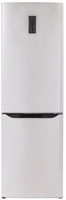 Холодильник LG GA-B409SVQA 
холодильник с морозильником
отдельно стоящий
двухкамерный
класс A
морозильник снизу
общий объем 312 л
система No Frost
