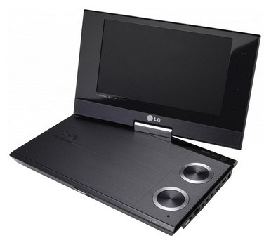 Blue-ray плеер LG BP690B 
портативный Blu-ray-плеер
экран 9"
вес 1.4 кг
воспроизведение с USB-накопителей
поддержка MKV, MPEG4, DivX
Ethernet
доступ в интернет
выход HDMI
