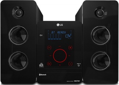 Музыкальный центр LG CM2760 
микросистема
мощность 2x80 Вт
воспроизведение CD
радиоприемник FM
поддержка форматов MP3, FLAC
воспроизведение с USB
подключение: Bluetooth
линейный аудиовход
