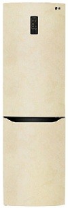 Холодильник LG GA-B409SEQL 
холодильник
59.5x64.3x190.7 см
двухкамерный
класс A+
морозильник снизу
общий объем 312 л
No Frost
