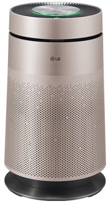 Очиститель воздуха LG AS60GDPV0 Puri Care 
Рекомендуемая площадь помещения до 58 м²
Фильтрация на 360*- максимум чистоты 6 уровней защиты (HEPA фильтр) 
Функция дистанционного управления и технология SmartThinQ™* 
