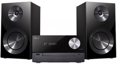 Музыкальный центр LG CM2460 
Микросистема 
Мощность 2x50 Вт 
Воспроизведение CD 
Радиоприемник FM 
Поддержка форматов MP3, FLAC 
Воспроизведение с USB 
Подключение: Bluetooth 
Линейный аудиовход
