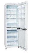 Холодильник LG GA-B409SVCA 
холодильник с морозильником
отдельно стоящий
двухкамерный
класс A
морозильник снизу
общий объем 312 л
система No Frost
