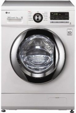 Стиральная машина с сушкой LG F-1296CD3 отдельно стоящая стиральная машина фронтальная загрузка cтирка до 6 кг электронное управление 60x44x85 см отжим при 1200 об/мин защита от протечек защита от детей