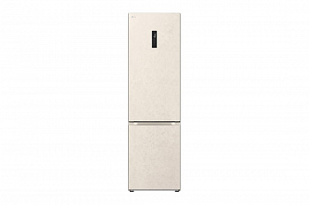 Холодильник LG GC-B509FEPW | 422л | DoorCooling+ | ThinQ | Бежевый
