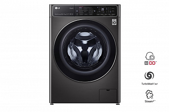 Стирально-сушильная машина LG F4T9RC9P, технология AI DD, 10,5/7 кг