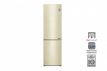 Холодильник LG GA-B509CECL | 384л | DoorCooling⁺ | Бежевый
