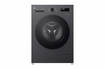 Стиральная машина узкая LG F2Y1NS5J с паром, 6 кг