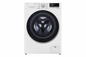 Стиральная машина узкая LG F2V5HS0W с паром, 7 кг