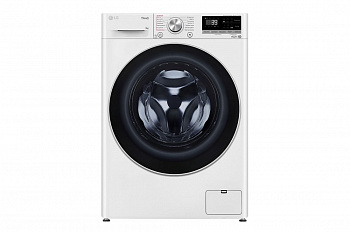 Стиральная машина узкая LG F2V7FS1W с паром, 9 кг